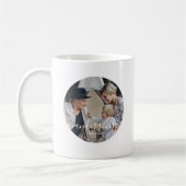 Kundenspezifisches Foto mit Familienname und fests Kaffeetasse (Links)