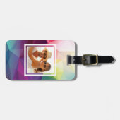 Kundenspezifisches Foto-moderner Entwurf Gepäckanhänger (Vorderseite horizontal)