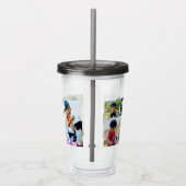 Kundenspezifisches Foto-Monogramm-Anfangsbuchstabe Acryltrinkbecher (Rechts)