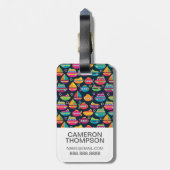 Kundenspezifisches Foto-Ozean-Transport-Muster Gepäckanhänger (Rückseite vertikal)