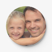 Kundenspezifisches Foto Pappteller (Vorderseite)