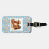 Kundenspezifisches Foto-Pastellseemuster Gepäckanhänger (Vorderseite horizontal)