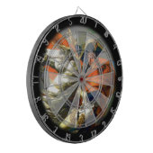 Kundenspezifisches Foto-Pfeil-Brett Dartscheibe (Vorderseite Links)