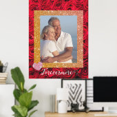 Kundenspezifisches Foto Poster für immer mehr Paar (Heimbüro)