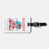 Kundenspezifisches Foto scherzt Warnung des Gepäckanhänger (Vorderseite horizontal)