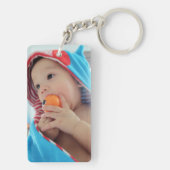 Kundenspezifisches Foto Schlüsselanhänger (Rückseite)