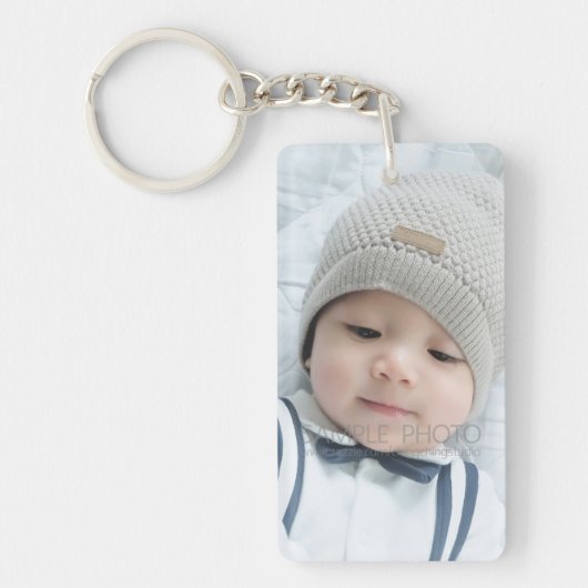 Kundenspezifisches Foto Schlüsselanhänger (Vorderseite)