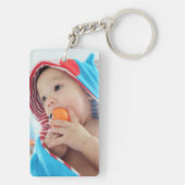 Kundenspezifisches Foto Schlüsselanhänger (Rückseite)