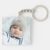 Kundenspezifisches Foto Schlüsselanhänger (Rückseite)