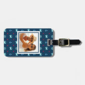 Kundenspezifisches Foto-Seesternchen-Vereinbarung Gepäckanhänger (Vorderseite horizontal)