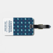 Kundenspezifisches Foto-Seesternchen-Vereinbarung Gepäckanhänger (Rückseite horizontal)