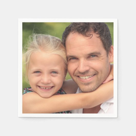 Kundenspezifisches Foto Serviette (Vorderseite)