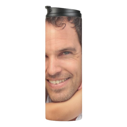 Kundenspezifisches Foto Thermosbecher (Nach rechts gedreht)