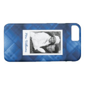 Kundenspezifisches Foto u. dunkelblauer Case-Mate iPhone Hülle (Rückseite (Horizontal))