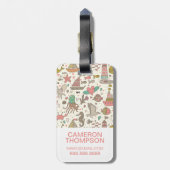 Kundenspezifisches Foto-u. Gepäckanhänger (Rückseite vertikal)