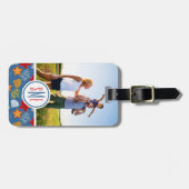 Kundenspezifisches Foto-u. Gepäckanhänger (Vorderseite horizontal)