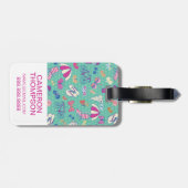 Kundenspezifisches Foto-u. Monogramm-schönes Gepäckanhänger (Rückseite horizontal)