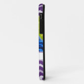 Kundenspezifisches Foto-u. Monogramm-Zickzack Case-Mate iPhone Hülle (Hinten/Links)