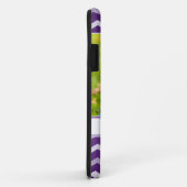 Kundenspezifisches Foto-u. Monogramm-Zickzack Case-Mate iPhone Hülle (Hinten/Rechts)