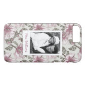 Kundenspezifisches Foto u. rosa Case-Mate iPhone Hülle (Rückseite (Horizontal))