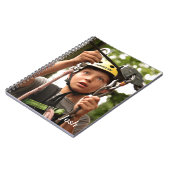 Kundenspezifisches Foto und Name Notizblock (Linke Seite)