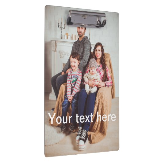 Kundenspezifisches Foto und/oder Text Klemmbrett (Rechts)