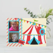 Kundenspezifisches Foto unter der große Einladung (Stehend Vorderseite)