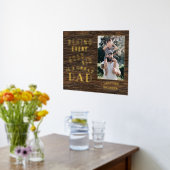 Kundenspezifisches Foto von großem Vater mit Kind Foliendrucke (Ablage(Küche))