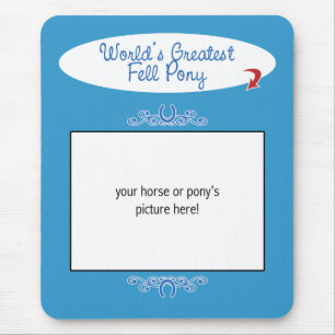 Kundenspezifisches Foto! Weltbest fiel Pony Mousepad