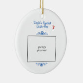 Kundenspezifisches Foto! Weltbester Shih-Poo Keramikornament (Rechts)