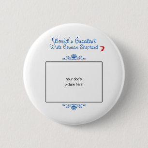 Kundenspezifisches Foto-weltbester weißer Button