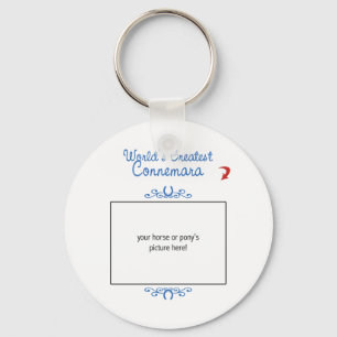 Kundenspezifisches Foto! Weltbestes Connemara Schlüsselanhänger