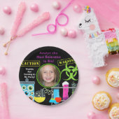 Kundenspezifisches Foto-wütender Pappteller (Party)