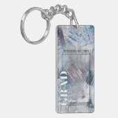 Kundenspezifisches Foto zum Abstrakten Kunstmuster Schlüsselanhänger (Vorderseite links)