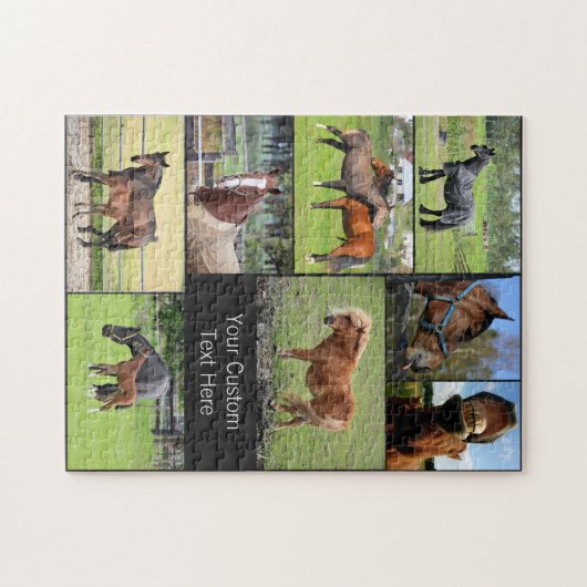 Kundenspezifisches Fotopuzzlespiel des Puzzle (Horizontal)