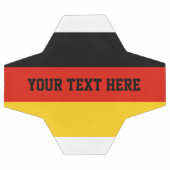 Kundenspezifisches Fußball-Geschenk mit der Flagge Fußball (Flach)