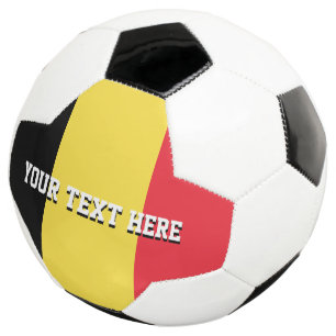 Kundenspezifisches Fußballgeschenk mit belgischer  Fußball