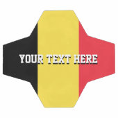 Kundenspezifisches Fußballgeschenk mit belgischer Fußball (Flach)