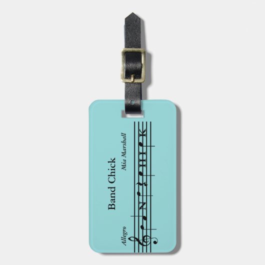 Kundenspezifisches Gepäckanhänger (Vorderseite vertikal)