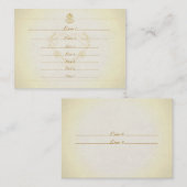 Kundenspezifisches Geschäfts-Karten-Vintages Visitenkarte (Vorne/Hinten)