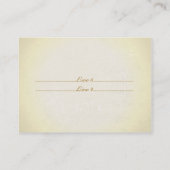 Kundenspezifisches Geschäfts-Karten-Vintages Visitenkarte (Rückseite)