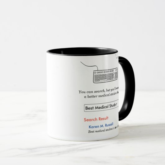 Kundenspezifisches Geschenk für besten Tasse (VorderseiteRechts)