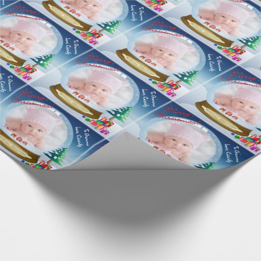 Kundenspezifisches Geschenkpapier (Ecke)