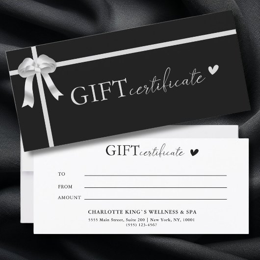 Kundenspezifisches Geschenkzertifikat