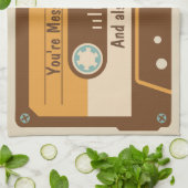 Kundenspezifisches Geschirrtuch (Gefaltet)