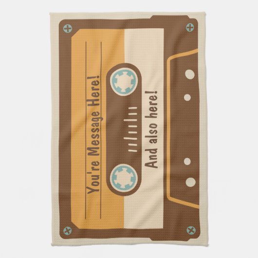 Kundenspezifisches Geschirrtuch (Vertikal)