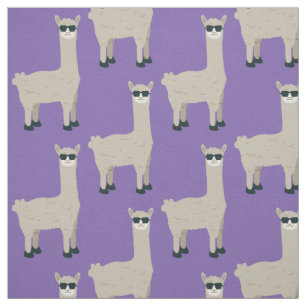 Kundenspezifisches Gewebe des coolen Lamas Farb Stoff