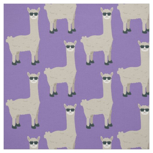 Kundenspezifisches Gewebe des coolen Lamas Farb Stoff (Muster)