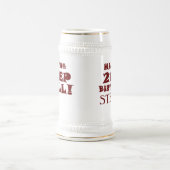 Kundenspezifisches glückliches 21. bierglas (Mittel)
