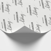 Kundenspezifisches glückliches geschenkpapier (Ecke)